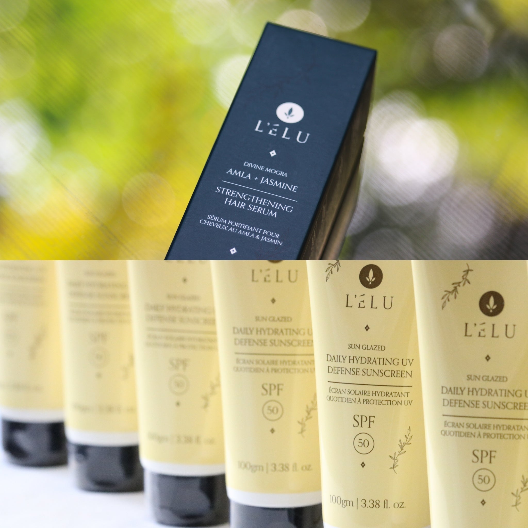 SPF 50 + Hair Serum π